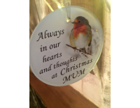Always in our hearts hanging Chistmas decoration MUM